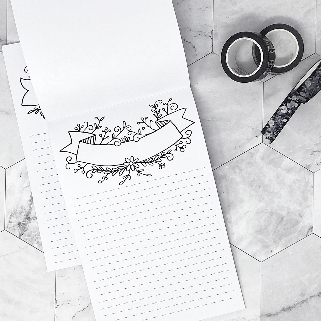 Floral Notes | Notepad | Printed