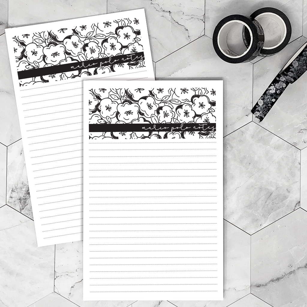 Marco Polo Notes | Notepad | Printed