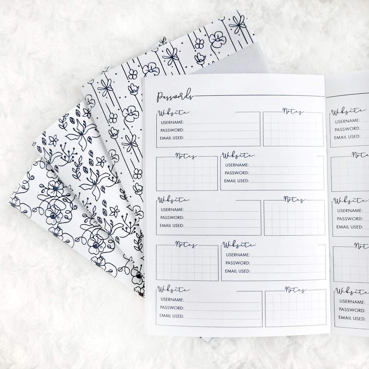 Password Tracker | Printed