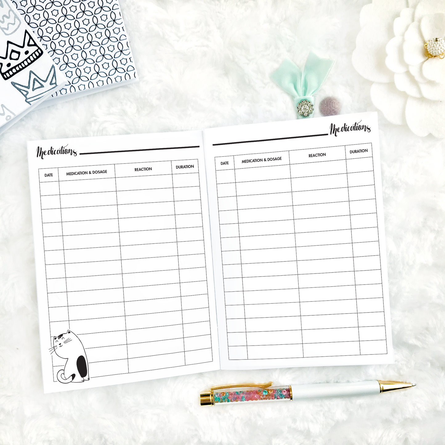 Pet Planner for Cats | Printable