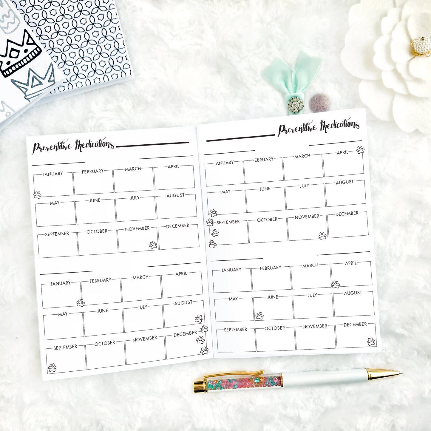 Pet Planner for Dogs | Printed