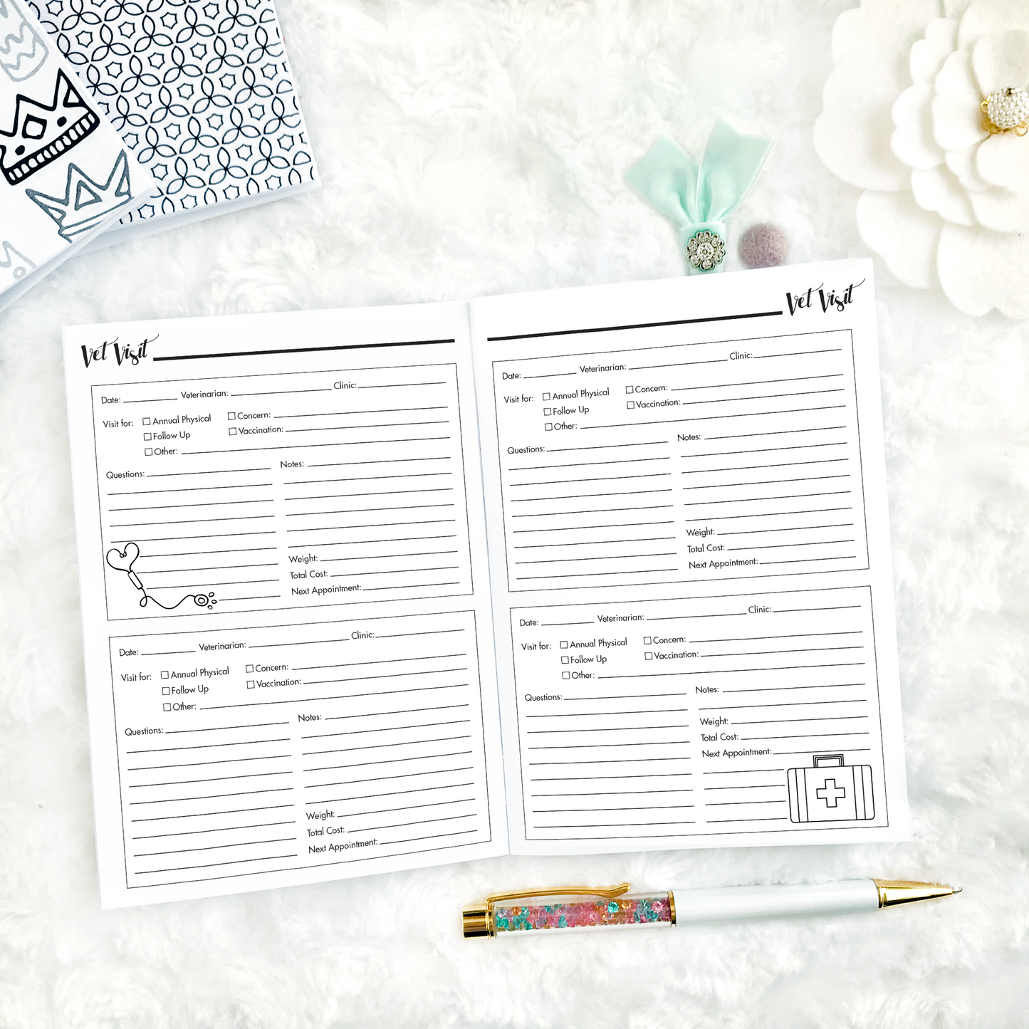 Pet Planner for Cats | Printable