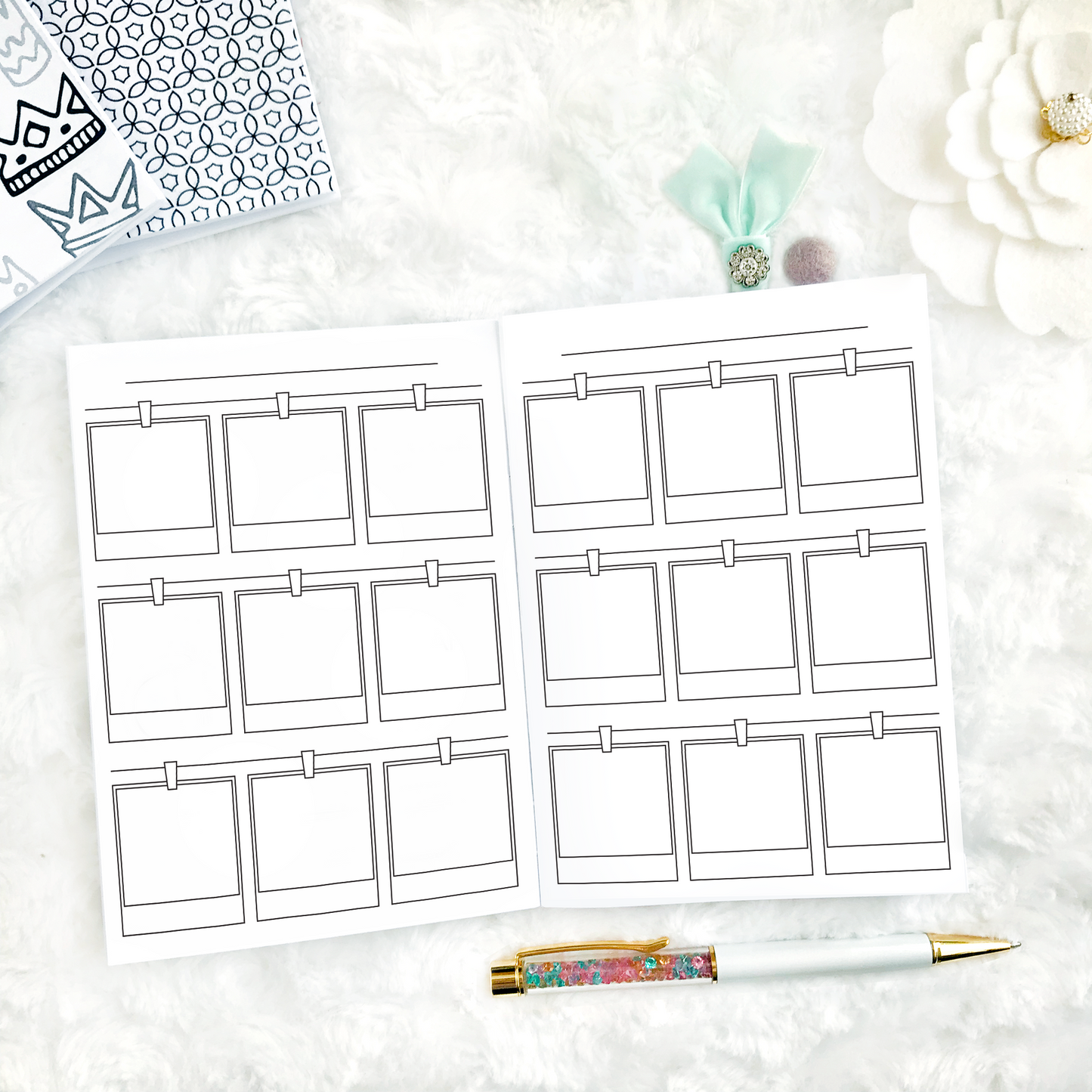 Polaroid Pages - Trifecta | Printable