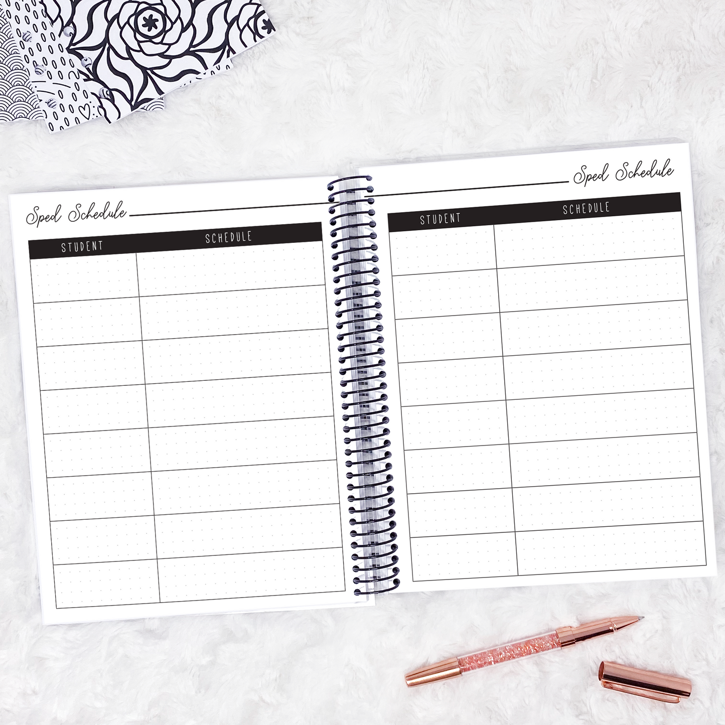 Teacher Planner Horizontal | 2025-2026 | Printed