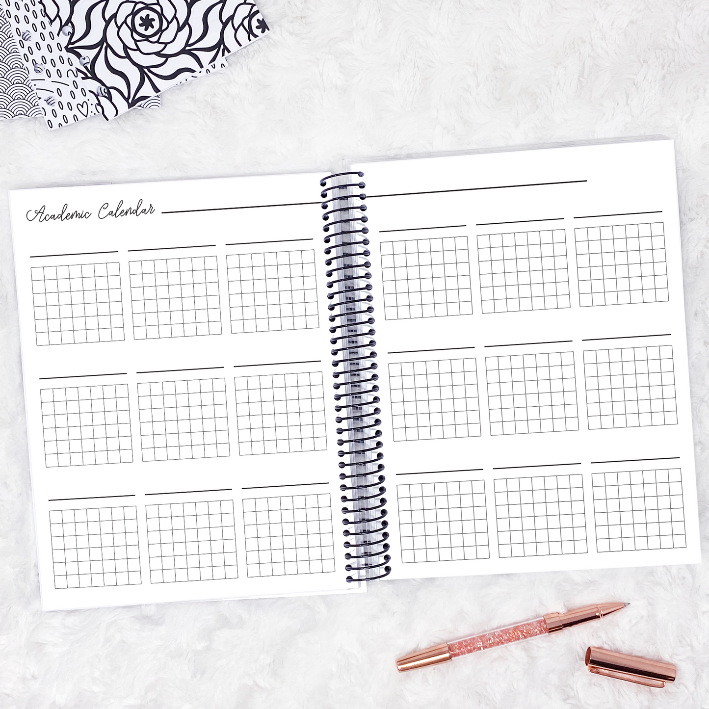 Teacher Planner Horizontal - Undated | Printable
