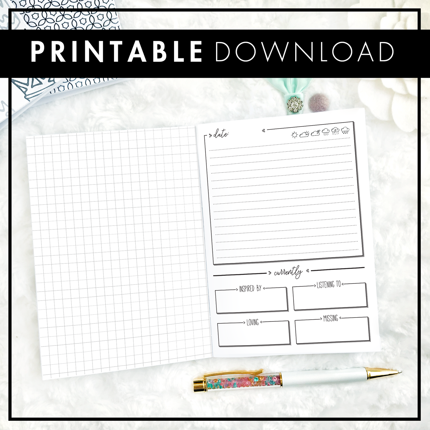 Wanderlust Journal | Printable