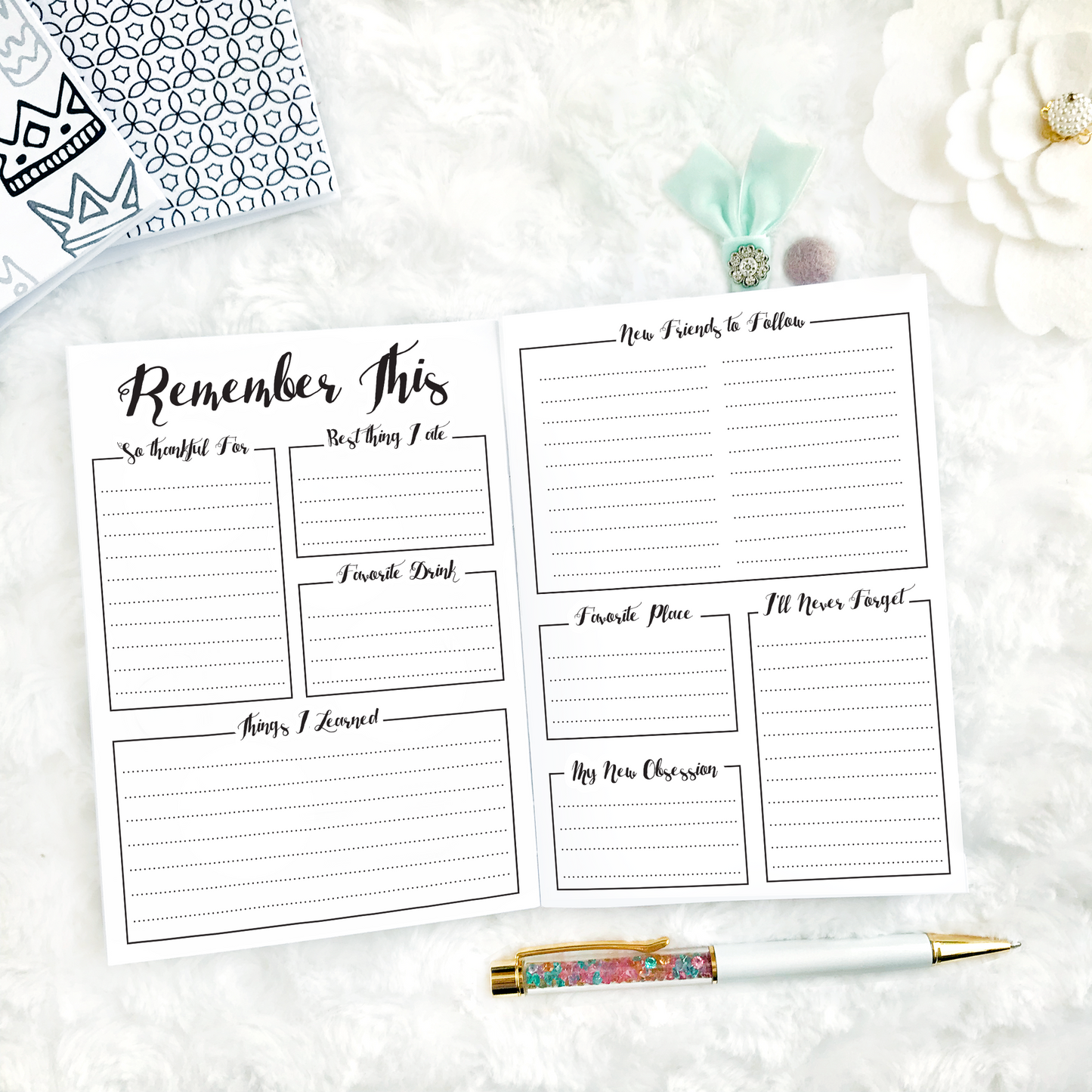 Travel Journal and Planner | Printed