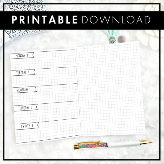 The Kate (Monday-Friday) | Printable
