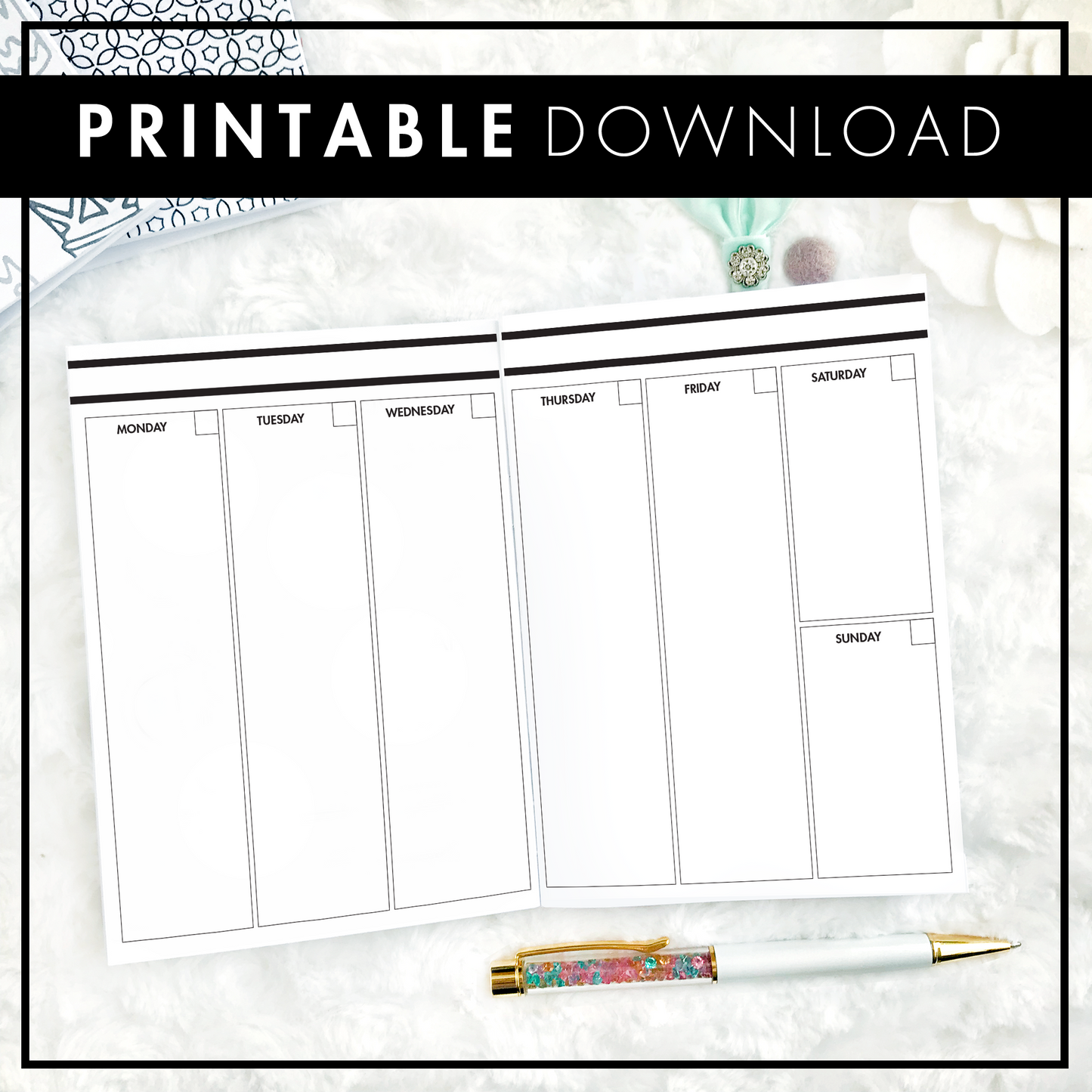 The Hadley Weekly | Printable