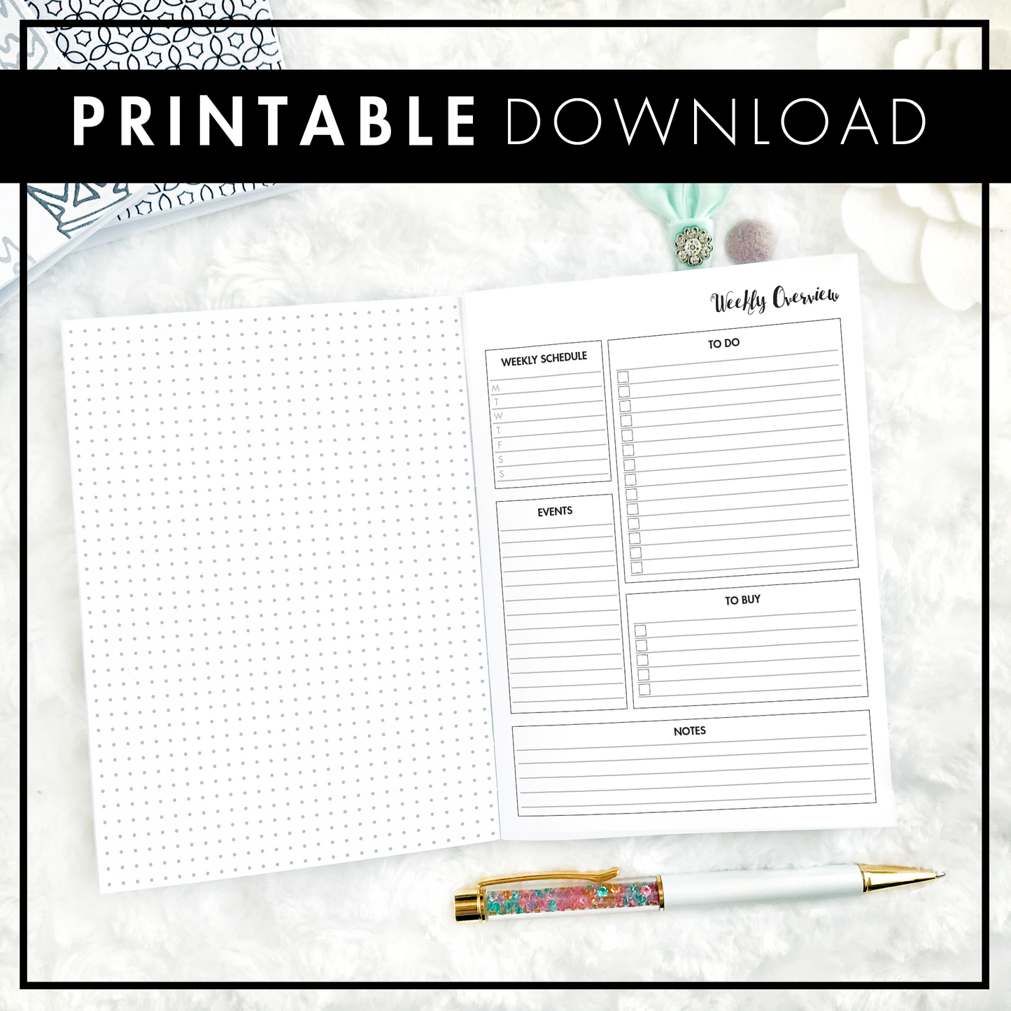 The Rachel All Inclusive Planner | Printable