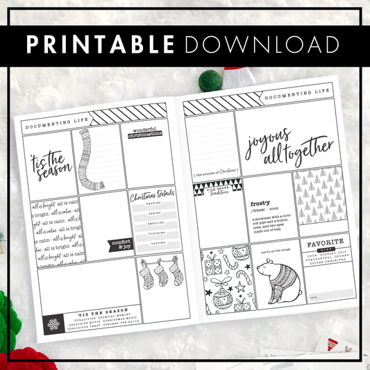 Christmas Memories - 2024 | Printable