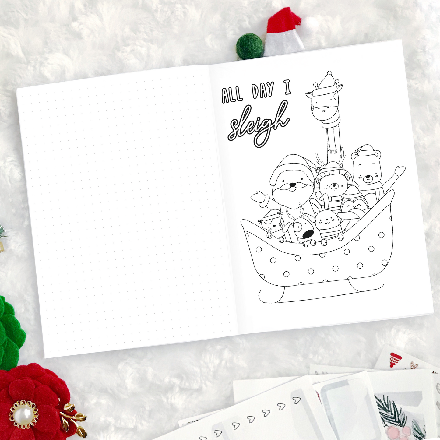 Christmas Coloring | Printed