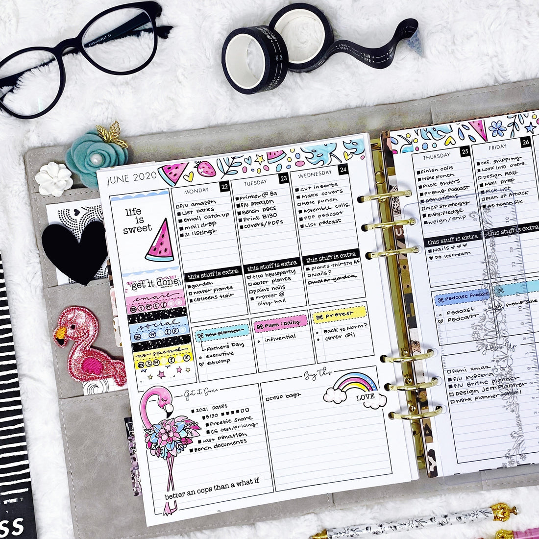 How to Use Stickers for Added Functionality in Your Planner – Lights ...