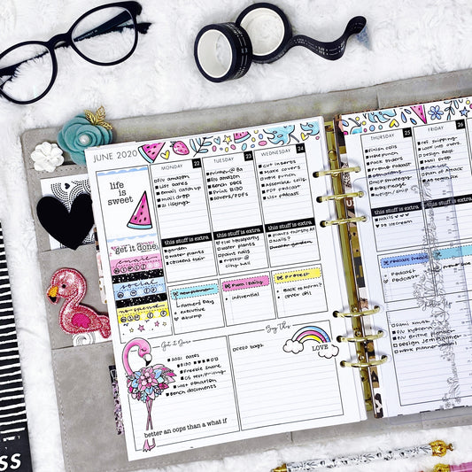 Stickers Aren't Just for Decoration: How to Use Them for Added Functionality in Your Planner