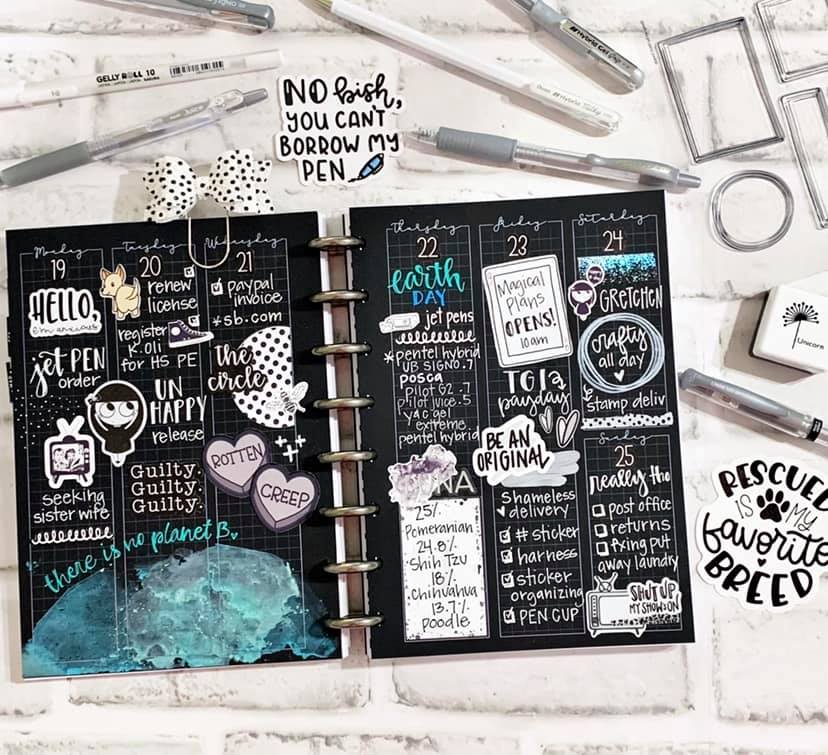 HP Mini Planner Inserts | Disc Planner Refills | LPA