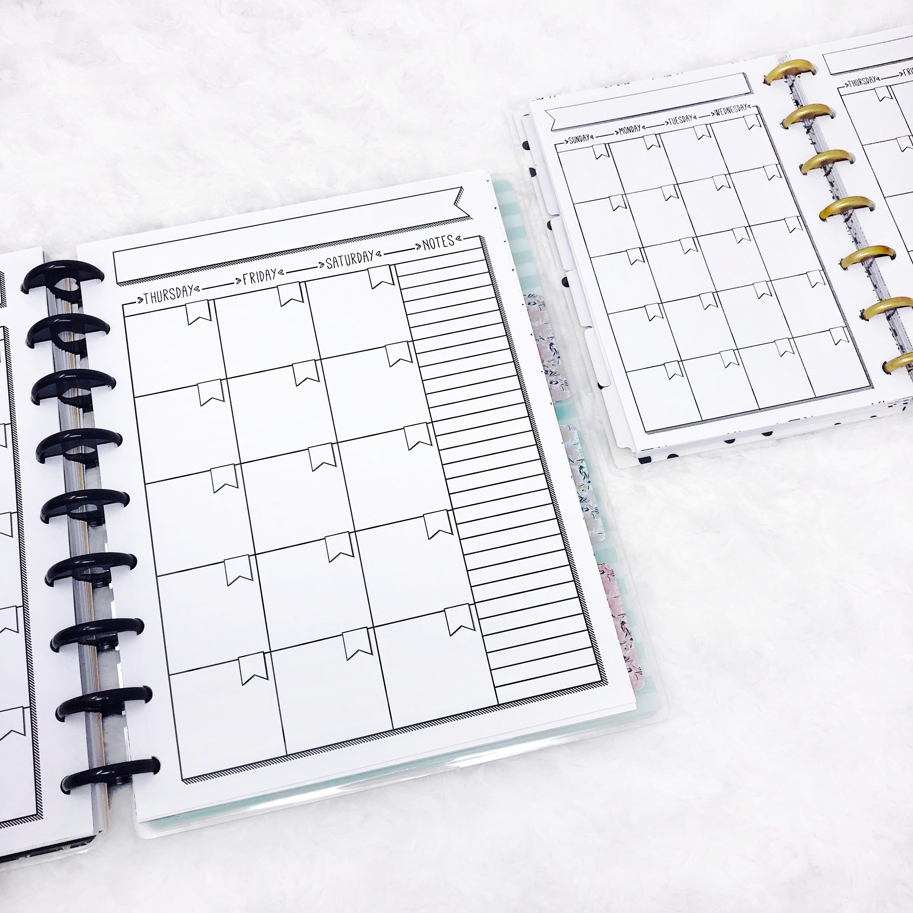 Monthly Planner Inserts | Calendars & Overviews | LPA – Lights Planner ...
