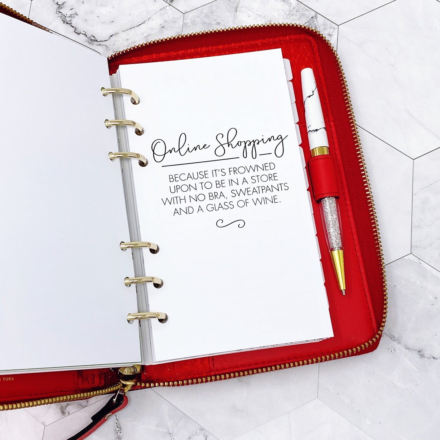 Personal Ring Planner Inserts | 6-Ring Refills | LPA