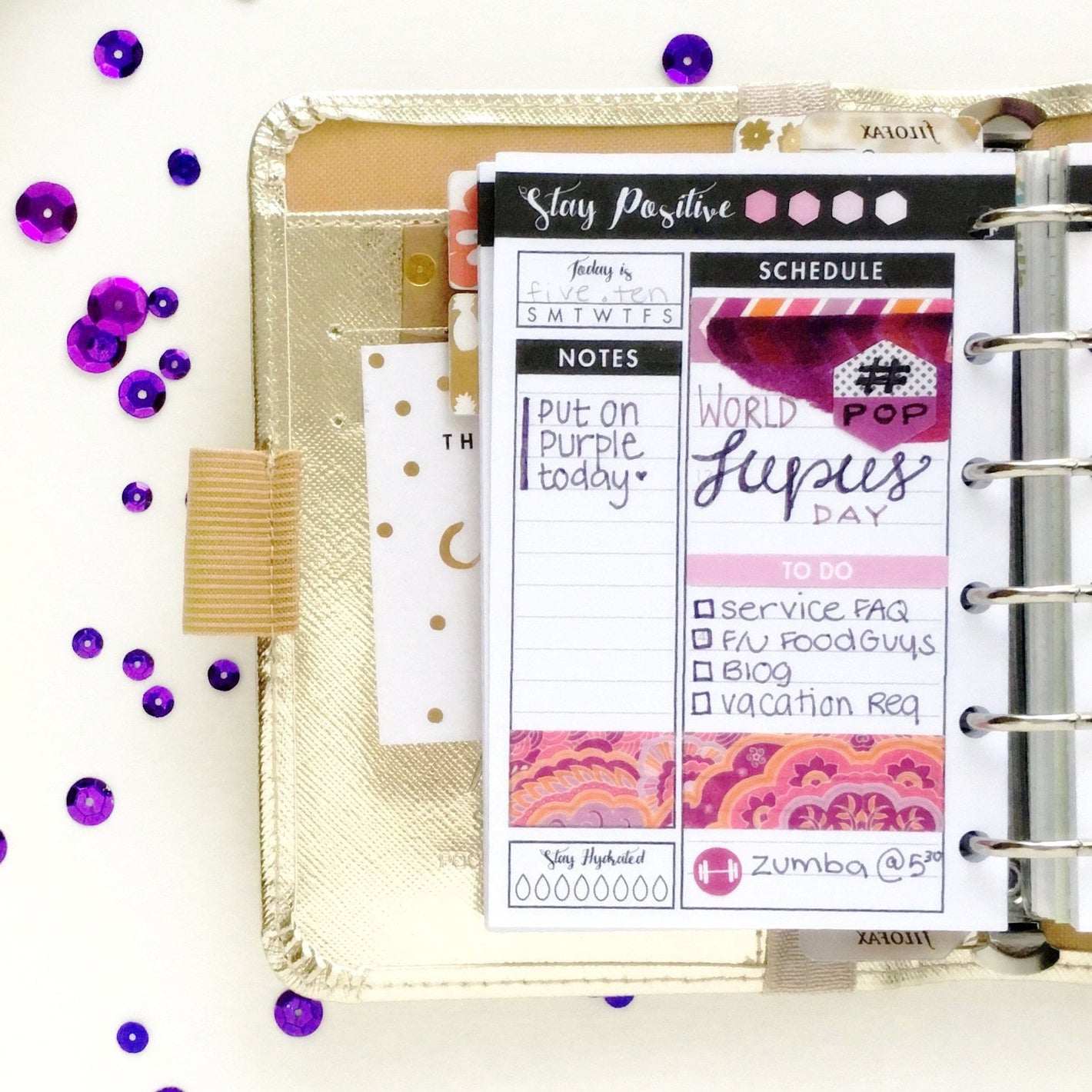 Pocket Ring Planner Inserts | Mini 6-Ring Refills | LPA