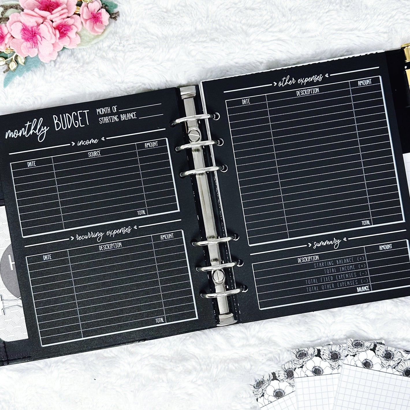 B6 Ring Planner Inserts | 6-Ring Refills | LPA