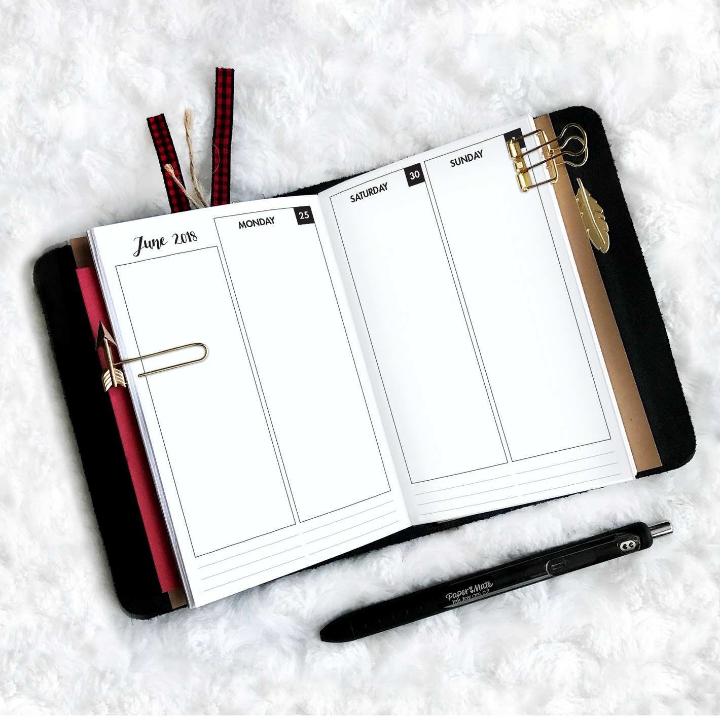Pocket TN Planner Inserts | Travelers Notebook Refills | LPA