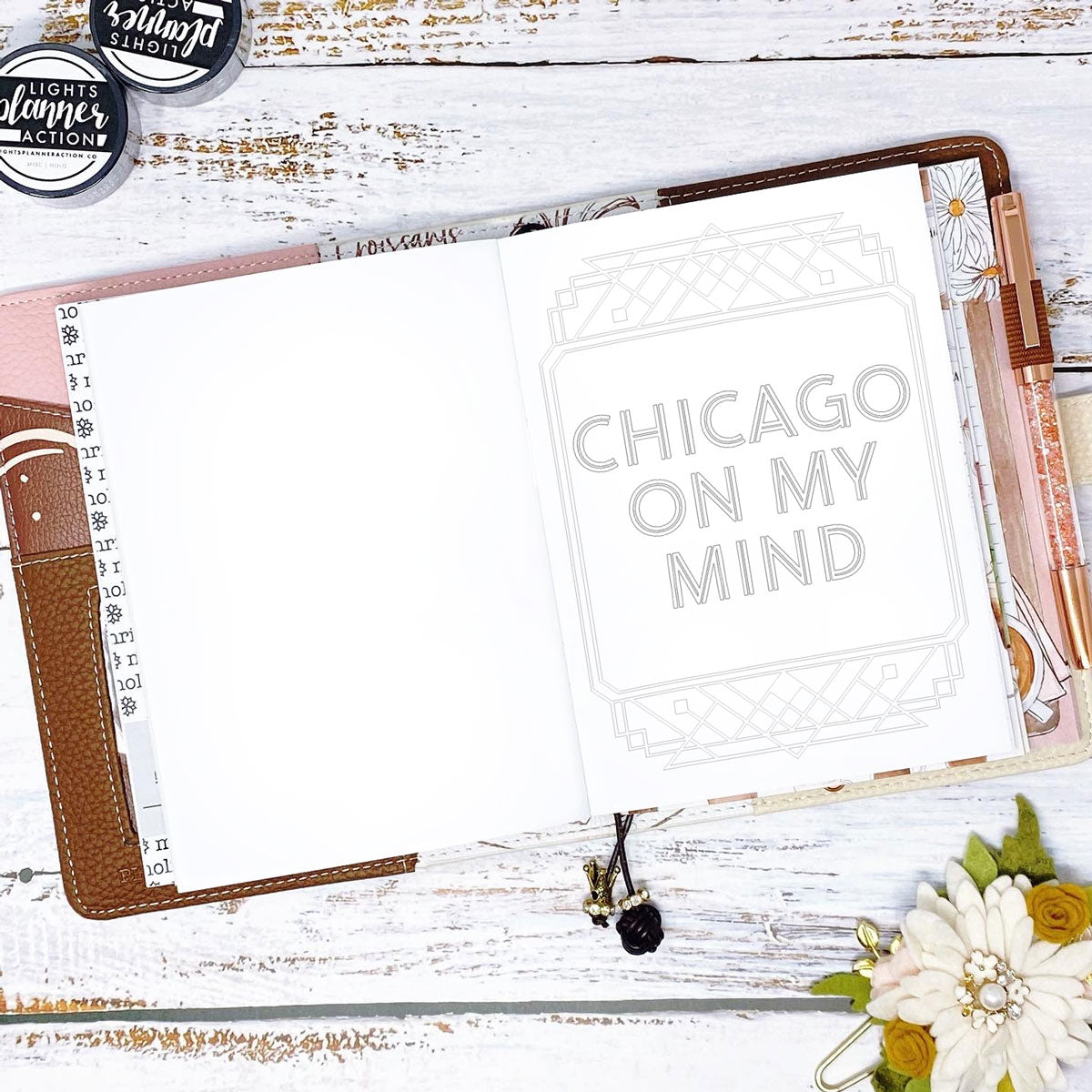 Conference Coloring Book | Chicago Planner Conf | Printable