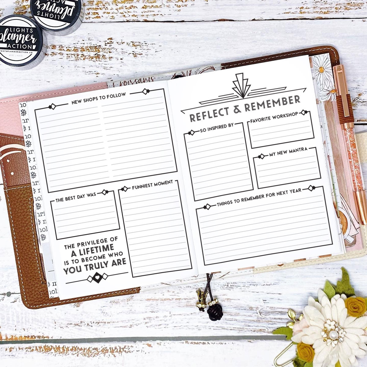 Conference Planner & Memory Keeper | Chicago Planner Conf | Printed