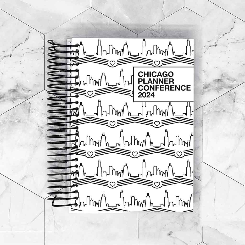 Chicago Planner Conference | Coiled Bundle | Printed