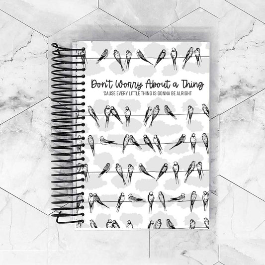 Don't Worry | Removable Planner Cover