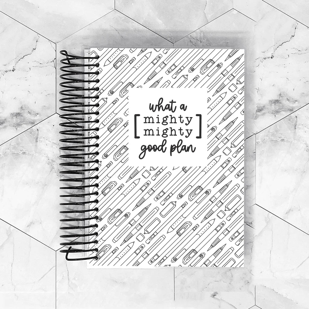 Mighty Good Plan | Removable Planner Cover