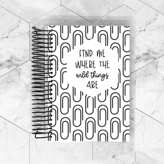 Wild Paperclips | Removable Planner Cover