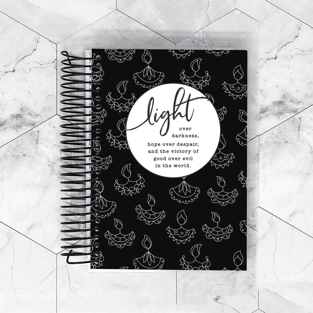 Diwali Light | Removable Planner Cover