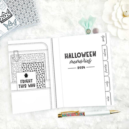 Halloween Planner & Memory Keeper - 2024 | Printed