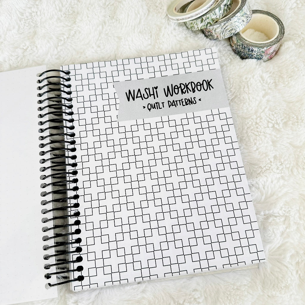 Coiled Washi Workbook | Printed