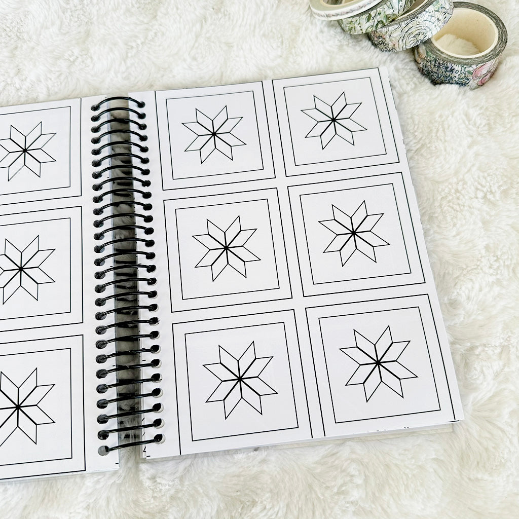 Coiled Washi Workbook | Printed