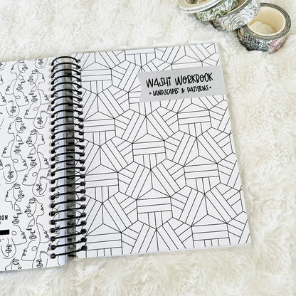 Coiled Washi Workbook | Printed