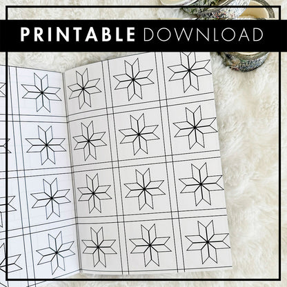 Washi Workbook - Quilts | Printable