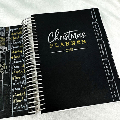 Christmas Planner - 2023 | Blackout | Printed
