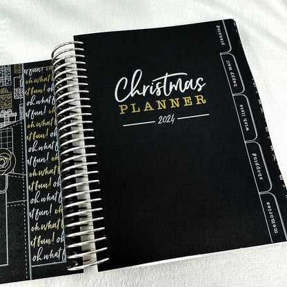 Christmas Planner - 2024 | Blackout | Printed