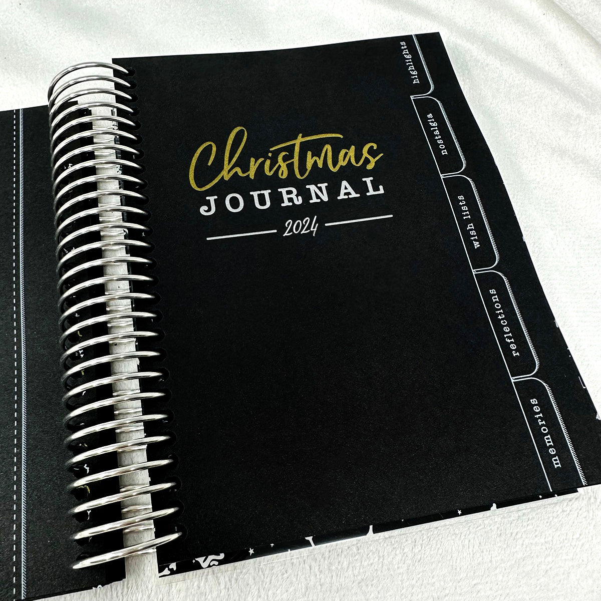 Christmas Countdown Journal - 2024 | Blackout | Printed