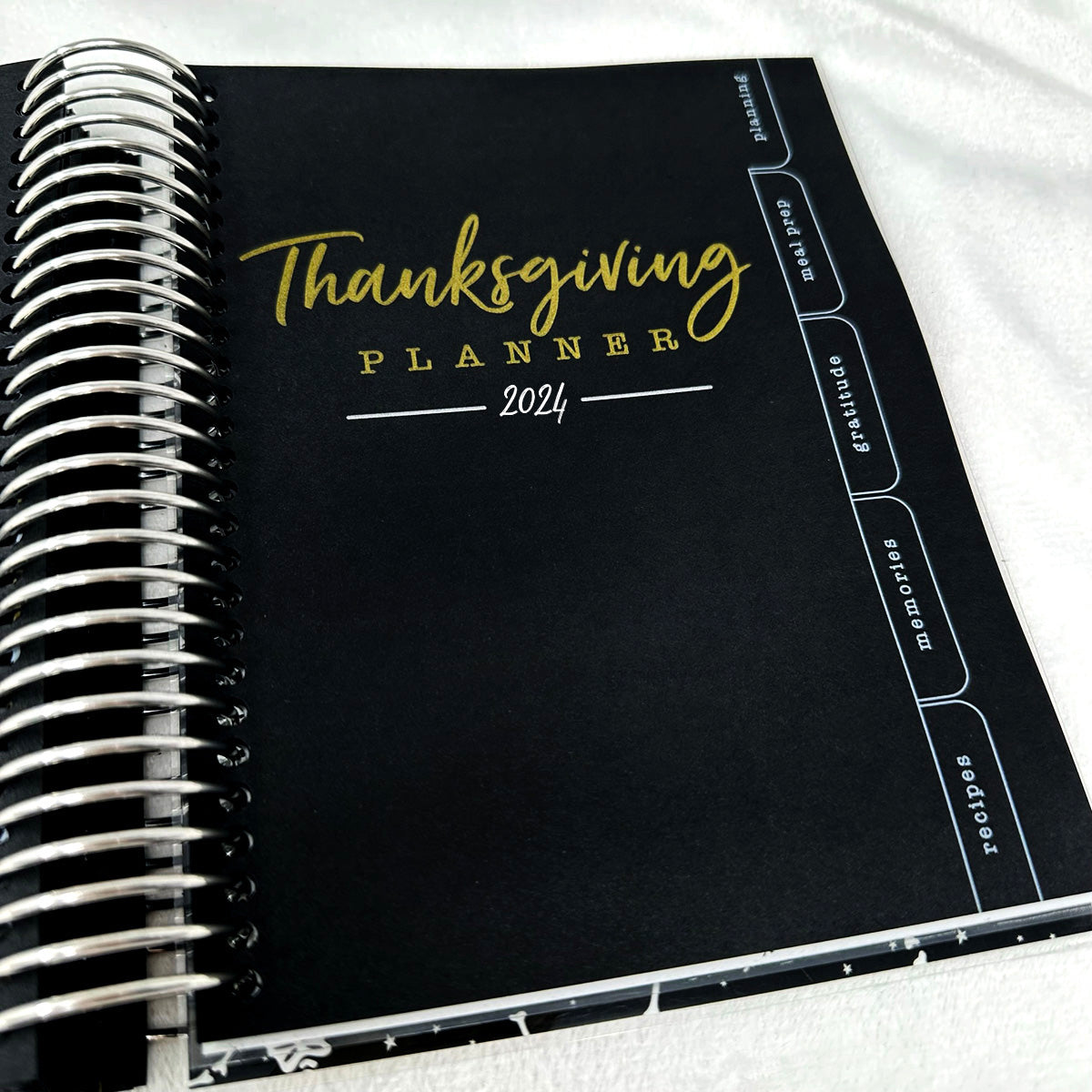 Thanksgiving Planner & Memory Keeper - 2024 | Blackout | Printed