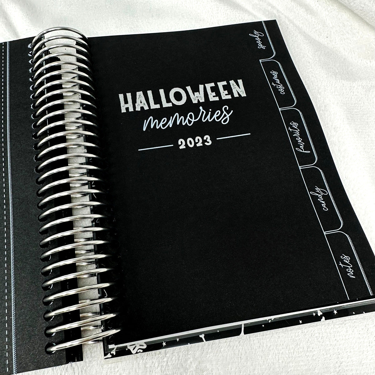 Halloween Planner & Memory Keeper - 2023 | Blackout | Printed