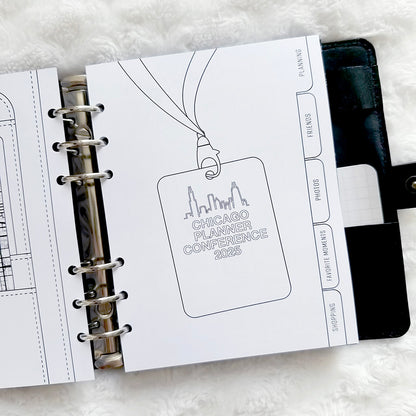 Conference Planner & Memory Keeper | CPC Official Merch | Printed