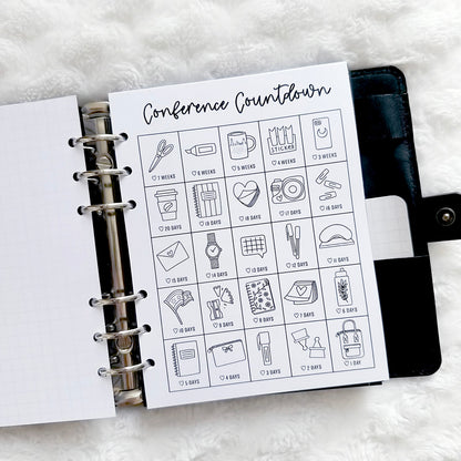 Conference Planner & Memory Keeper | CPC Official Merch | Printed