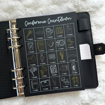 Conference Planner & Memory Keeper | CPC Official Merch| Blackout