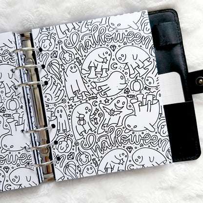 Junk Journal | Halloween | Printed