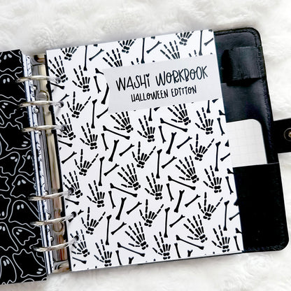 Washi Workbook - Halloween | Printed