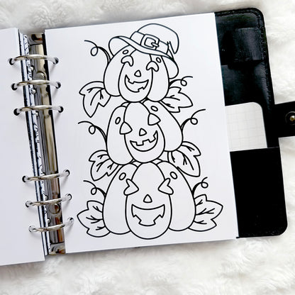 Washi Workbook - Halloween | Printed