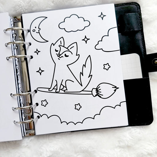 Washi Workbook - Halloween | Printed