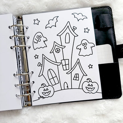Washi Workbook - Halloween | Printed