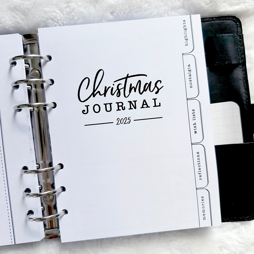 Christmas Countdown Journal - 2025 | Printed